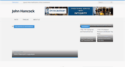 Desktop Screenshot of john-hancock-heritage.com